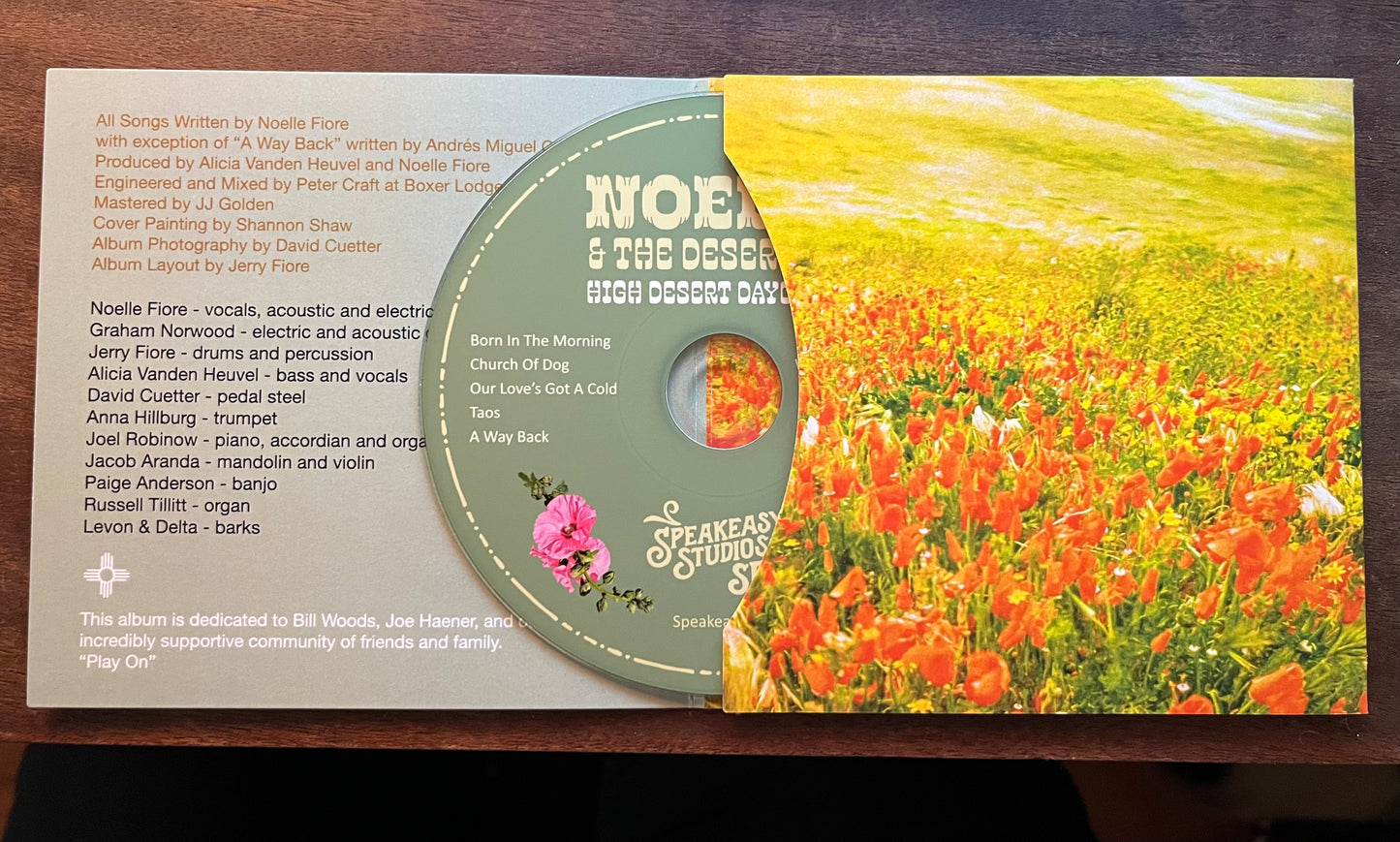 Speakeasy 009 - "High Desert Daydream" Limited Edition CD by Noelle & The Deserters